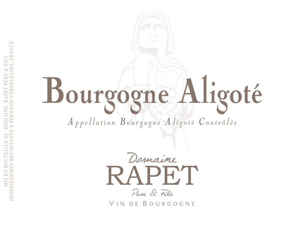 Bourgogne Aligoté, Vin du Domaine Rapet à Pernand